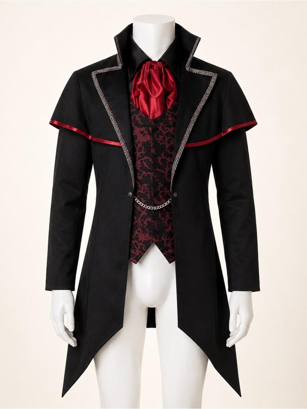 Spirit Halloween Gothic Vampire Jacket Costume Adult Large